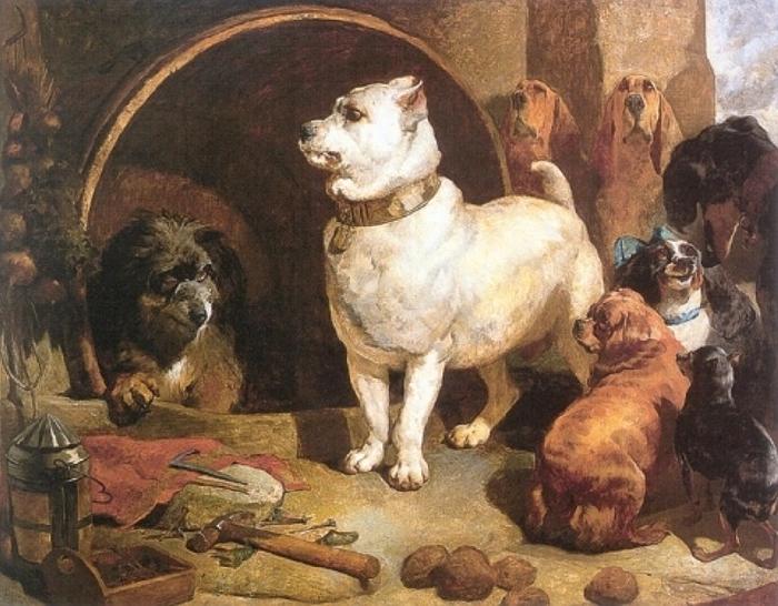 Landseer, Edwin Henry Alexander and Diogenes